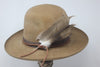 Ready to Ship 1940s Open Crown Lone Hawk Hat Size 7 1/8