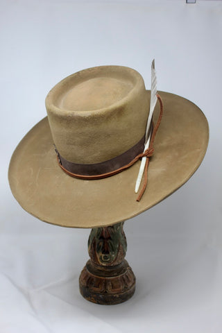 Ready to Ship Lone Hawk "Telescope Top" Hat Size 7