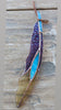 Handmade Stained Glass Feather