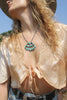 Exquisite Antique Navajo Turquoise Cluster Necklace