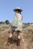RARE and Iconic 1970s “ Char” Hand Painted Handmade Poncho