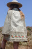 RARE and Iconic 1970s “ Char” Hand Painted Handmade Poncho