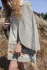 RARE and Iconic 1970s “ Char” Hand Painted Handmade Poncho