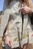 RARE and Iconic 1970s “ Char” Hand Painted Handmade Poncho