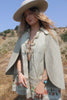 RARE and Iconic 1970s “ Char” Hand Painted Handmade Poncho