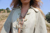RARE and Iconic 1970s “ Char” Hand Painted Handmade Poncho