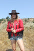 “Scarlett Butterfly” Vintage 1980s “Gypsy Leather” Fringe Leather Jacket