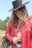 “Scarlett Butterfly” Vintage 1980s “Gypsy Leather” Fringe Leather Jacket