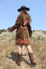Antique Early Century Ceremonial Velvet Studded Jacket / Coat