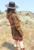 Antique Early Century Ceremonial Velvet Studded Jacket / Coat