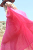 Vintage Pink Cotton Gauze and BUTTERFLY crochet Maxi Dress