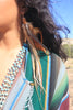 Santo Domingo Four Strand Turquoise and Heishi Necklace