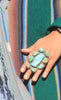 Incredible HUGE Turquoise Statement Ring