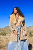 1970s “Penny Lane” suede sheepskin collar coat Large / XL