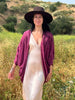Handwoven Art to Wear Cocoon Sweater