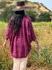 Handwoven Art to Wear Cocoon Sweater