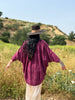 Handwoven Art to Wear Cocoon Sweater