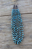 Santo Domingo Four Strand Turquoise and Heishi Necklace