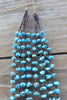 Santo Domingo Four Strand Turquoise and Heishi Necklace