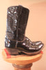 Vintage Tony Lama Patent Leather Cowboy Boots Size 8