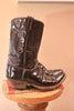 Vintage Tony Lama Patent Leather Cowboy Boots Size 8