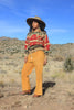 Classic Vintage Ralph Lauren Handwoven Aztec / Native American Wool Sweater