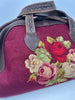 Luscious Wild Roses Handmade Honeywood Overnighter Bag