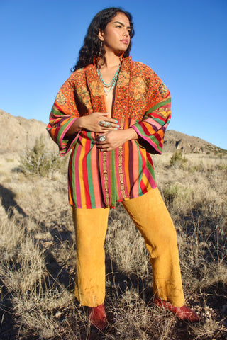 “Cosmic Folk” Exquisite Artisan Made Hand Embroidered Guatemalan Jacket