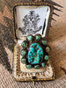 Large and Gorgeous Tibetan Silver and Turquoise Cluster