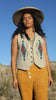Vintage Chimayo Handwoven Wool Vest