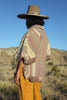 RARE Vintage Ortega Handwoven Wool Chimayo Poncho Size Large