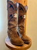 1970s Miss Capezio "Bald Eagle" Inlay Boots Size 6.5