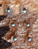 Long Signed Navajo (Dine) Sterling and Turquoise Thunderbird earrings