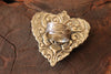 Hand Carved Labradorite “Eagle” Ring Adjustable