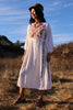 1970s Embroidered Cotton Folk Dress