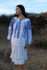 Rare Vintage Traditional Romanian Folk Blouse Hand Embroidered