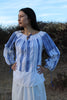 Rare Vintage Traditional Romanian Folk Blouse Hand Embroidered