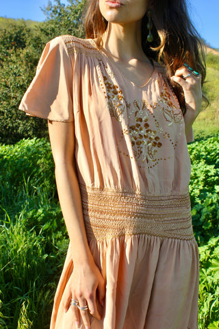 1930s Hand Embroidered Hungarian Folk dress