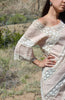 Classic and Romantic Vintage Mexican Crochet Maxi Dress
