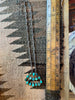 Exquisite Antique Navajo Turquoise Cluster Necklace