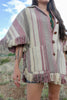 RARE Vintage Ortega Handwoven Wool Chimayo Poncho Size Large