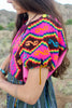 1970s Technicolor Guatemalan Huipil Maxi Dress