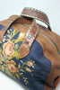 Indigo Floral Needlepoint Honeywood Overnighter Bag One 0f A Kind And Handmade.