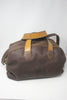 Honeywood Original Deerskin Overnighter Bag Handwoven Chimayo Textile