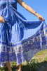 Love my Sunshine Handmade Block Print Gauzy Indian Halter Maxi dress