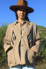 Rare Vintage 1940s Hand Woven Wool Chimayo Jacket