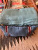 Reserved Rare 1930s Dusty Blue Handwoven Chimayo Clutch
