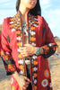 RARE Antique Turkmen Silk Embroidered Jacket