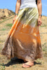 Shibori Vintage Indian Maxi Skirt
