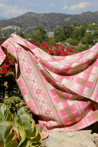 Pretty in Pink Vintage Beacon Blanket